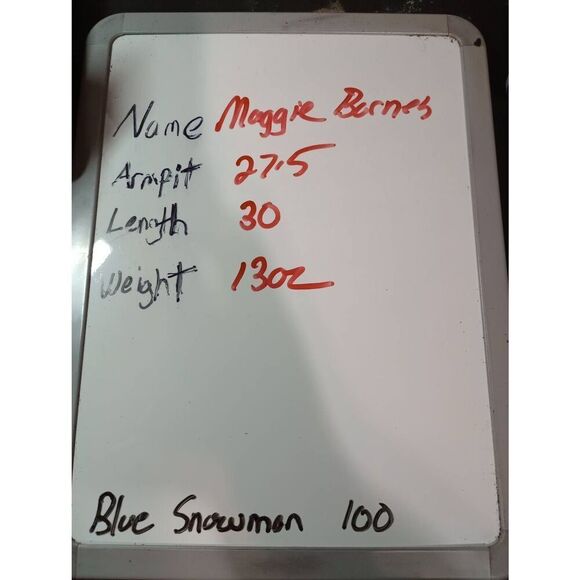 Maggie‎ Barnes Shirt Ladies 2x Green 3/4 Sleeve Snap Front Studded - Picture 6 of 6